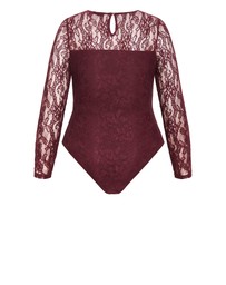 City Chic - Delilah Lace Bodysuit