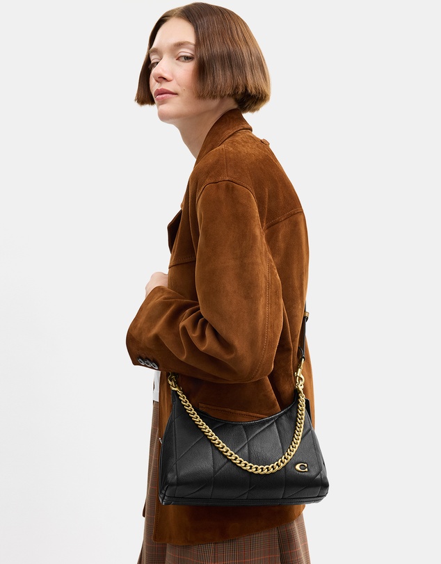 Coach - Soft Quilted Leather Juliet Shoulder Bag 25