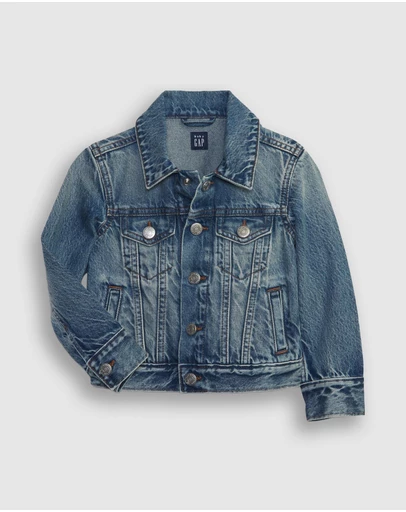 GAP - Icon Denim Jacket - Babies-Kids