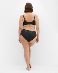 City Chic - Iris 3 Pack Cotton Cheeky 3 Panty
