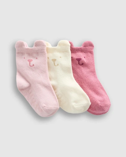 GAP - 3-Pack Brannan Bear Socks - Babies