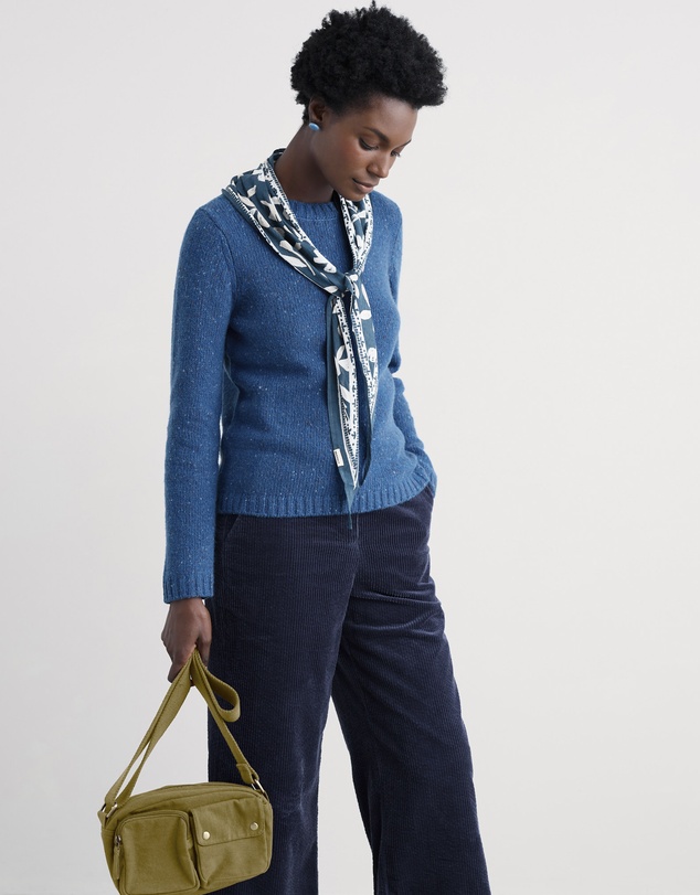 Seasalt - Seasalt Cornwall Blue Dawson Pick Jumper