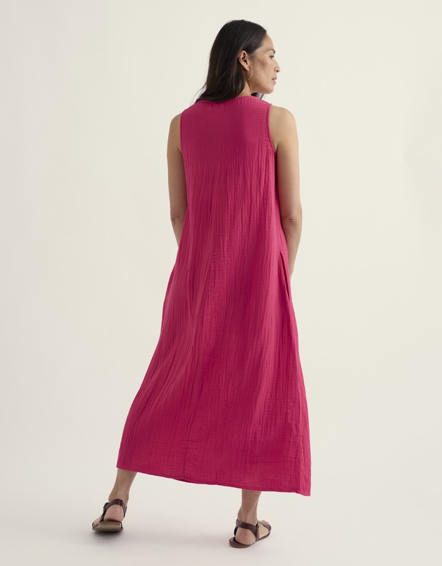 Seasalt - Helleborine Above-Ankle Dress in GOTS-Certified Organic Cotton