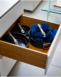 Joseph Joseph - Space 10-piece Non-stick Cookware Set with Folding Handles