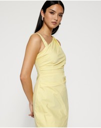 Lover - Kilian Asymmetric Tuck Mini Dress