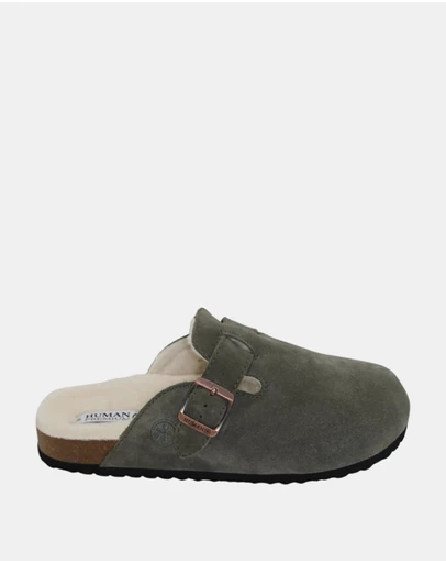 Human - Lego Women's Mule Sandals - Vintage Green