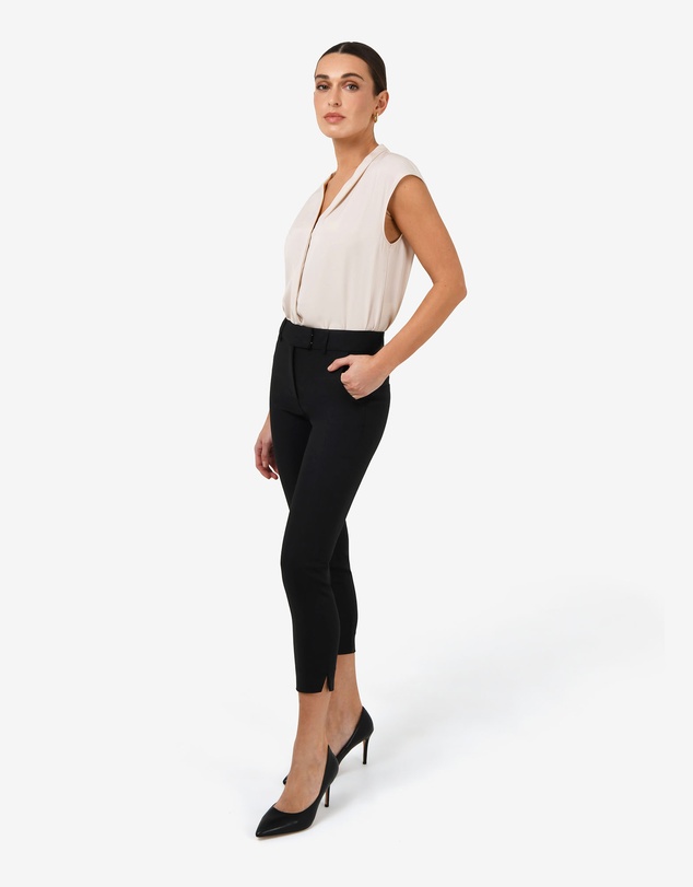 Forcast - Adelaide V-Neck Cap Sleeve Top