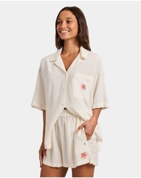 Roxy - Womens Hibiscus SS Shirt