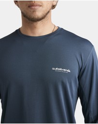 Quiksilver - Mens Sea Grass Long Sleeve Rash Vest
