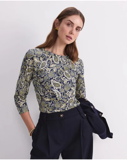 Sportscraft - Paisley Mercerised Tee
