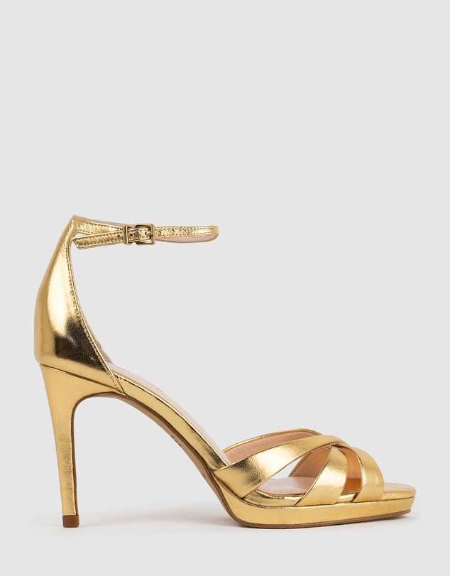 Edward Meller - SADIE90 Strappy Crossover Platform Sandal