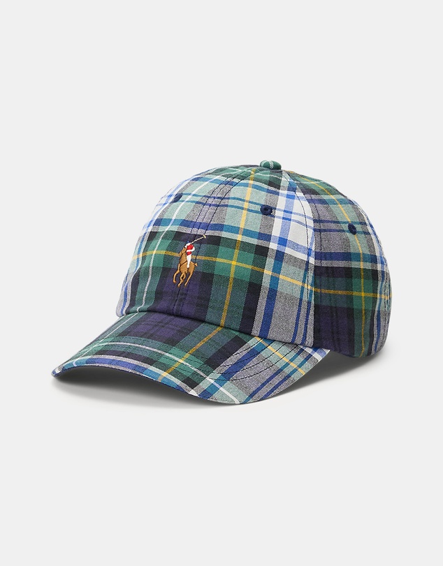 Polo Ralph Lauren - Plaid Oxford Ball Cap