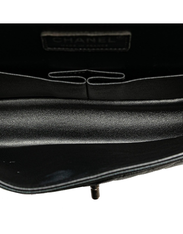 Pre-Loved by Azura Reborn - Pre-Loved Medium Classic Chevron Caviar Double Flap