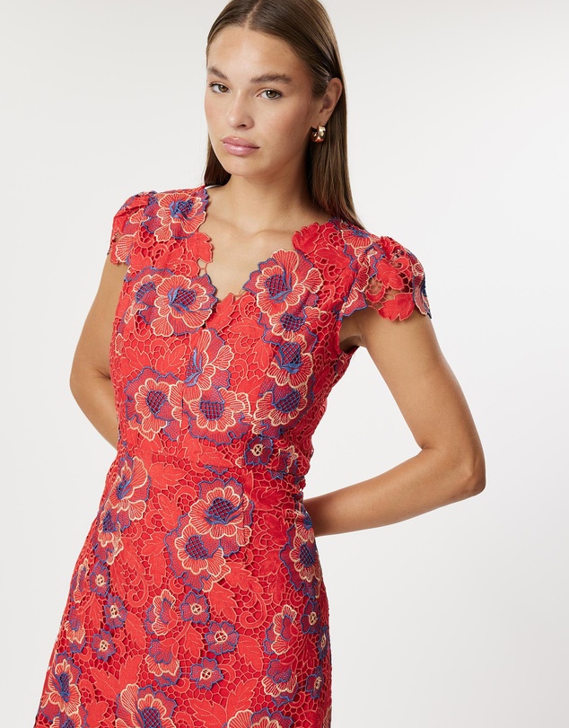 Romance by Honey and Beau - Luna Hi Lo Midi Dress