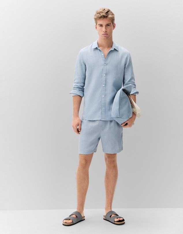 UNISON - Linen Regular Fit Shirt