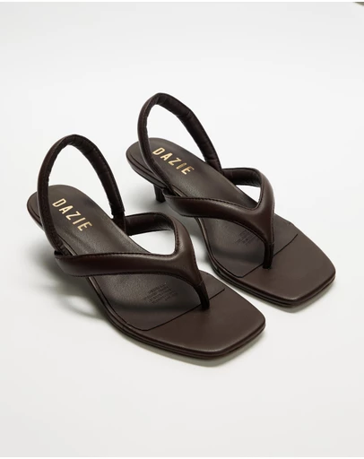 Dazie - Frankie Kitten Heel Thongs