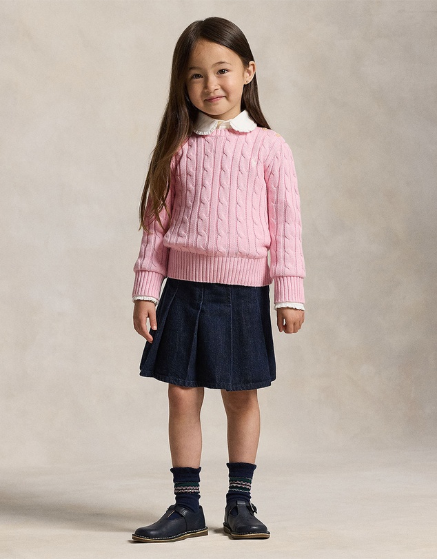 Polo Ralph Lauren - Cable-Knit Cotton Sweater - Kids
