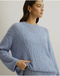 Atmos&Here - Julia Relaxed Boucle Knit Jumper