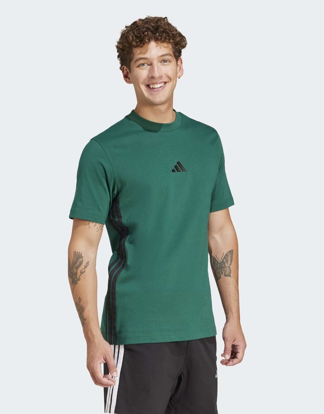 adidas Sportswear - Essentials 3-Stripes Single Jersey Tee Mens
