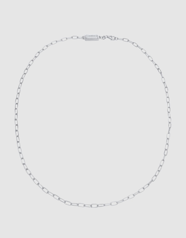 Kuzzoi - ICONIC EXCLUSIVE - Classic Long Link Chain Necklace in 925 Sterling Silver