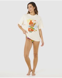 Rip Curl - Rip Curl x Farm Rio Wave Crest Heritage Tee