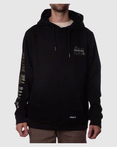 Fallen Footwear - Mens Gargoyle Hoodie Black