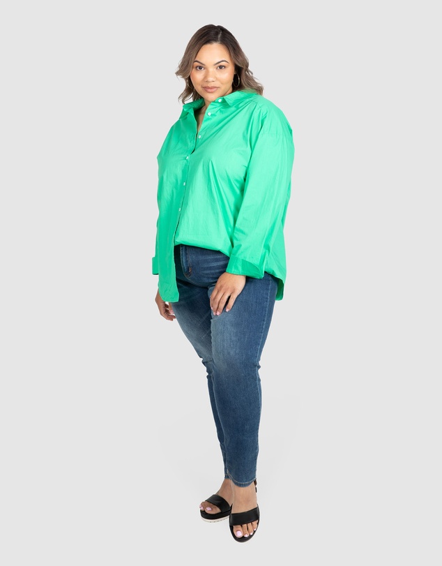 Love Your Wardrobe - Bronte Cotton Overshirt