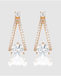 Georgini - Champagne Rose Gold Earrings