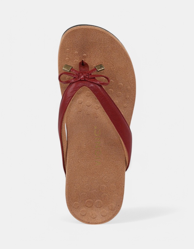 Vionic - Bella Toe Post Sandal - Syrah