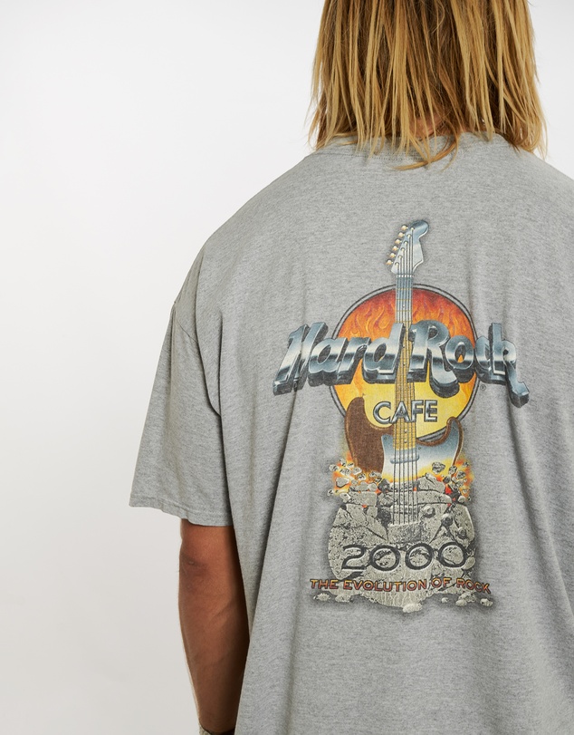Vintage by The Real Deal - Pre Loved - 90s Hard Rock Cafe 'Atlantic City' Tee