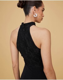 Revibe - Repaired CHANCERY Chappel Lace Midi Dress - AU 10