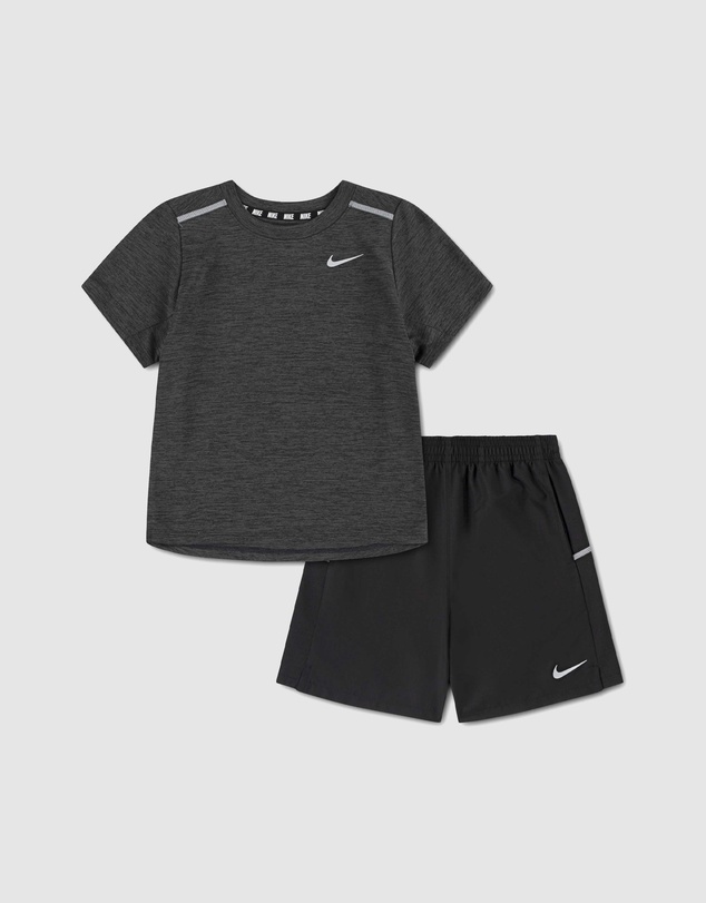 Nike - Dri-FIT Miller SS Top and Shorts Set - Kids