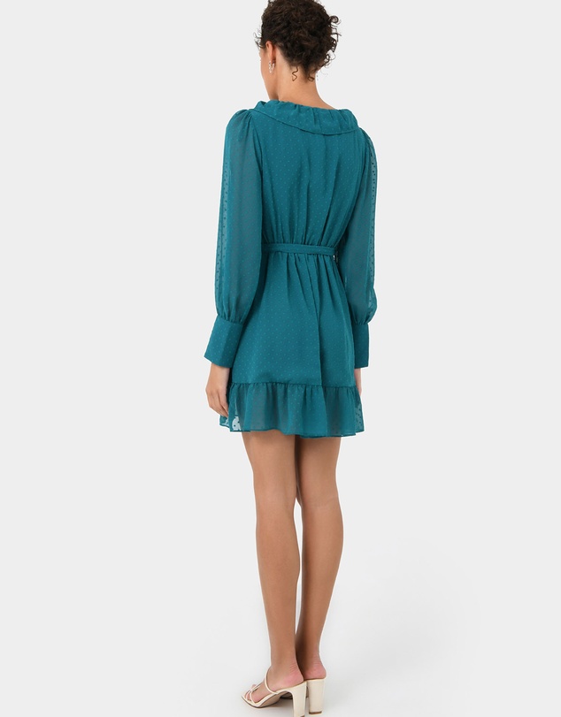 Forcast - Savina Ruffle Mini Dress