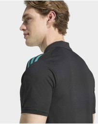 adidas Performance - All Blacks Training Polo Shirt Mens