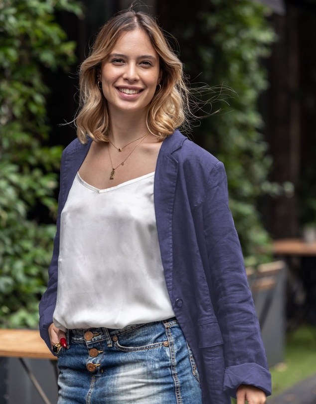 CAMIXA - Jackie Oversized Linen Blazer Jacket