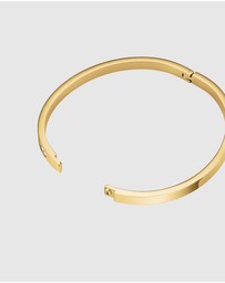 Rosefield - Crystal Gold-Tone Bangle