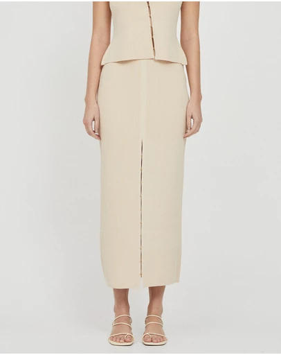 FRIEND of AUDREY - Mila Rib Skirt