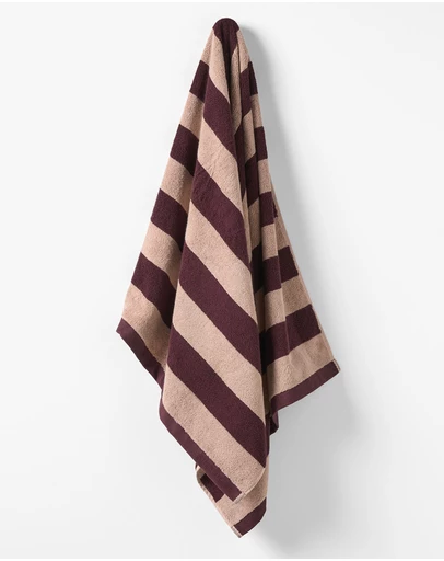 Aura Home - Riviera Stripe Bath Towel