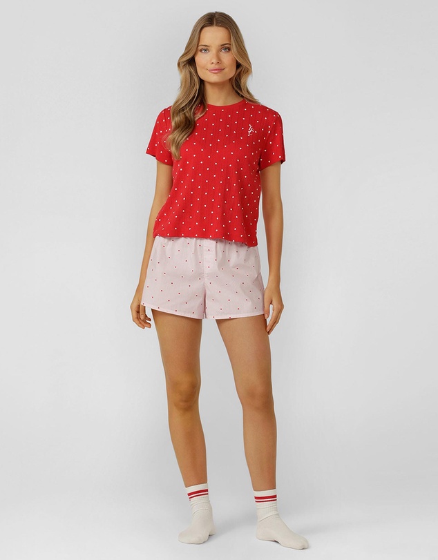 Lorna Jane - Love Stripe Shorts