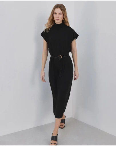 M.N.G - Lyocell Dress With Belt