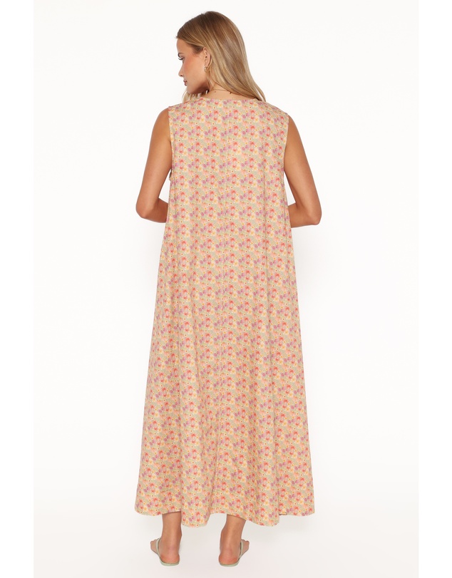 Petal & Pup - Laurita Maxi Dress - Sage Wildflower