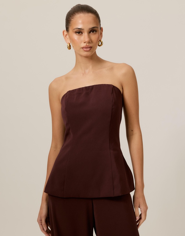 Tussah - Carmen Tailored Top