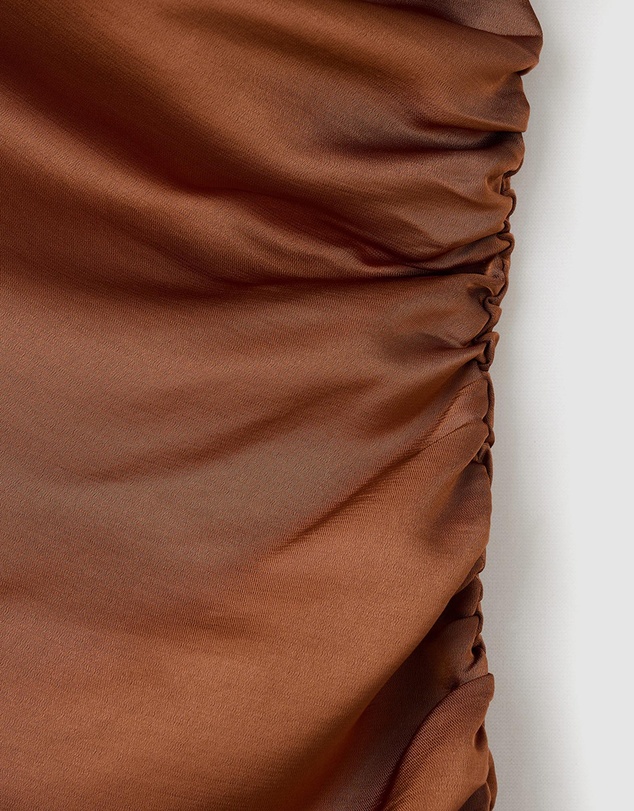 M.N.G - Asymmetrical Satin Dress