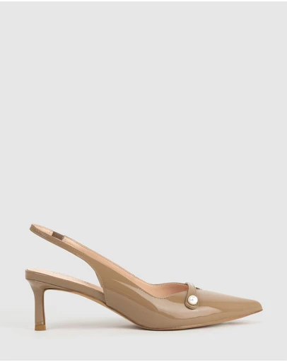 Edward Meller - DIVINE55 Slingback Pump with Pearl