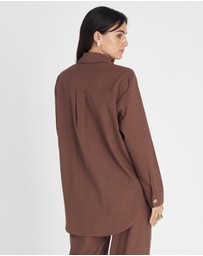Heaven Australia - Garnet Boyfriend Shirt