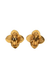 Pre-Loved by Azura Reborn - Pre-Loved CC Gold Plated Clover Clip On Earrings