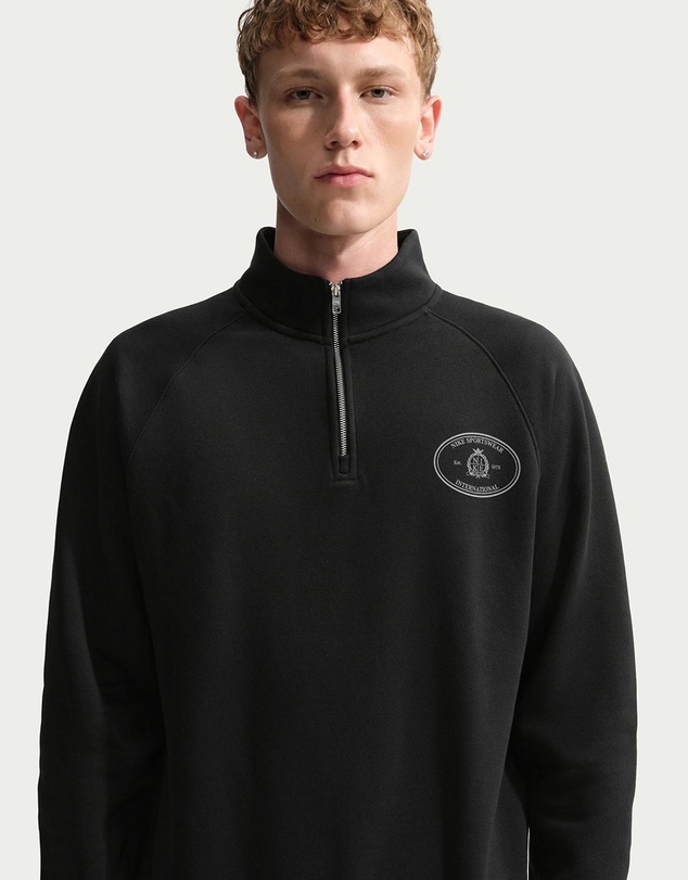 Nike - Sportswear Club 1/2-Zip Fleece Top