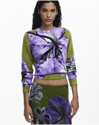 Desigual - big flowers Skirt designed by Mr. Christian Lacroix
