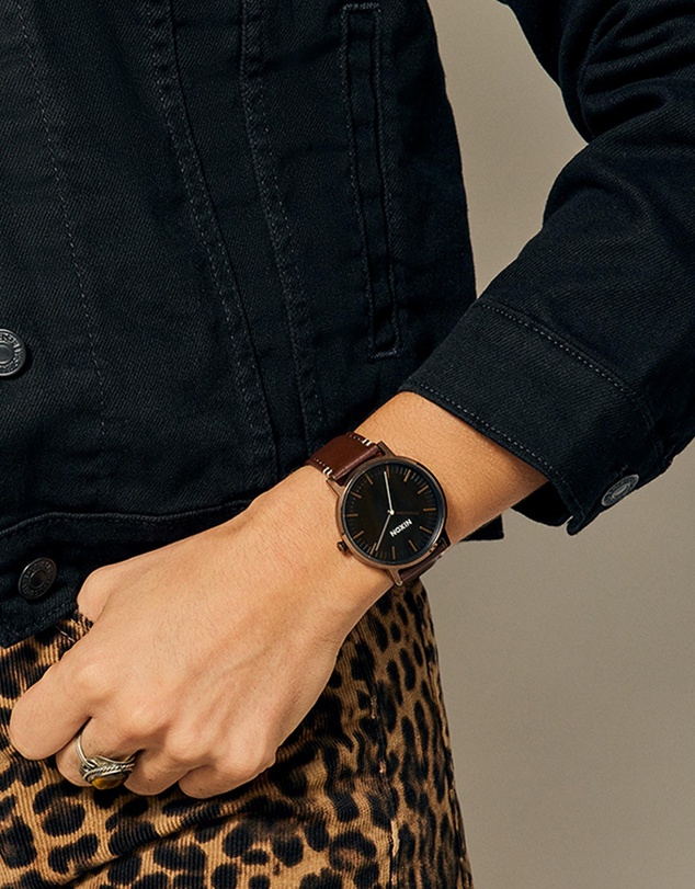 Nixon - Porter Leather Watch