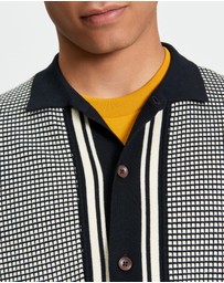 Ben Sherman - Bi Coloured Button Through Polo